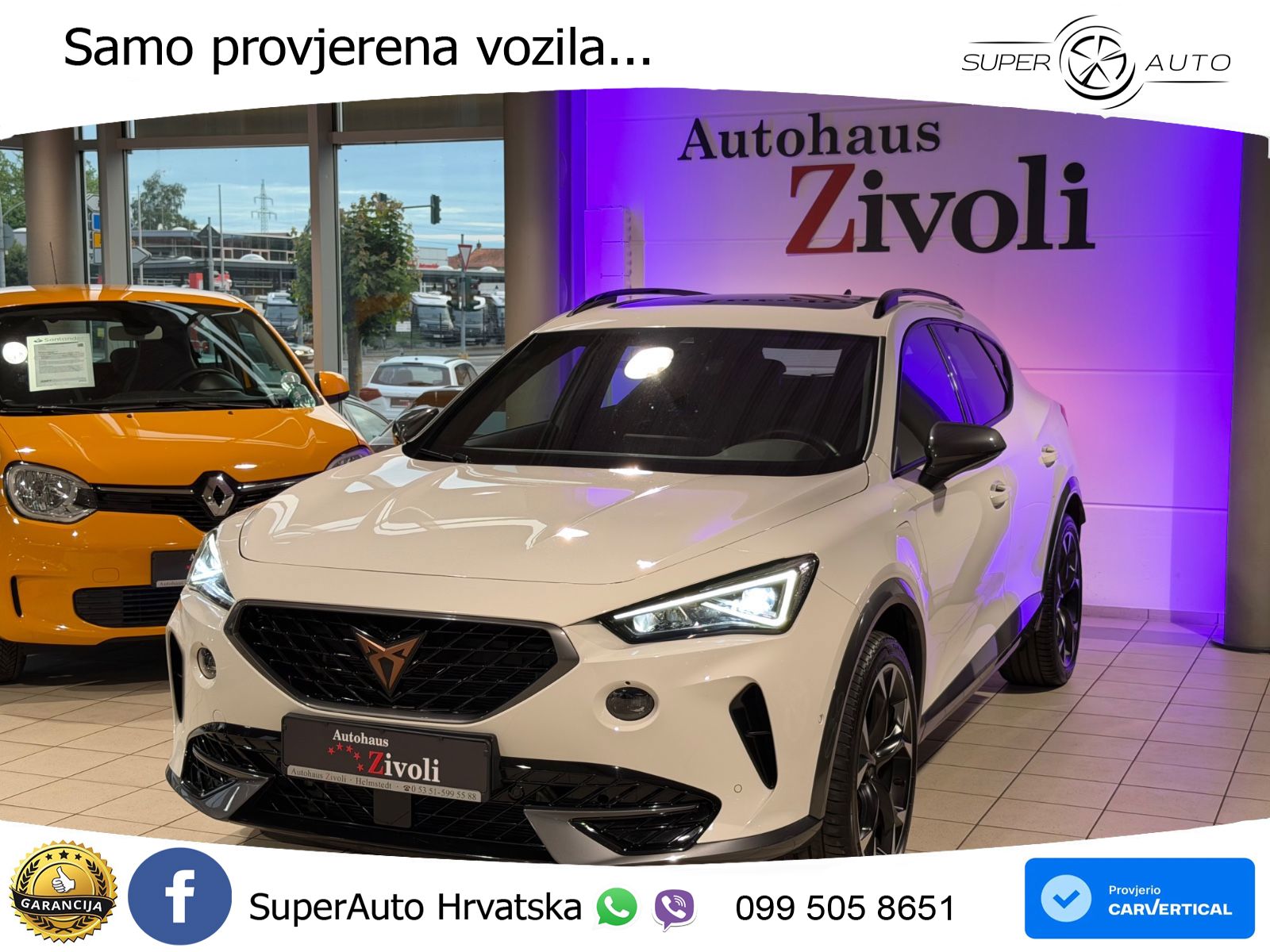 Cupra Formentor 1.4 TSI (245 KS) e-Hybrid DSG VZ LED+GR SJED+ACC