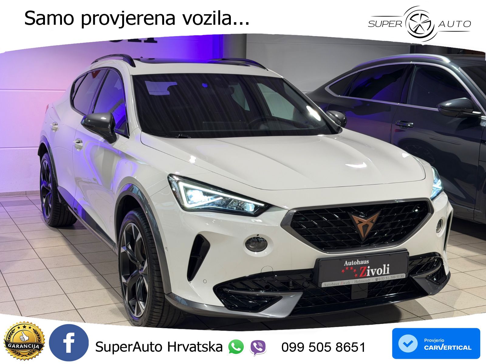 Cupra Formentor 1.4 TSI (245 KS) e-Hybrid DSG VZ LED+GR SJED+ACC