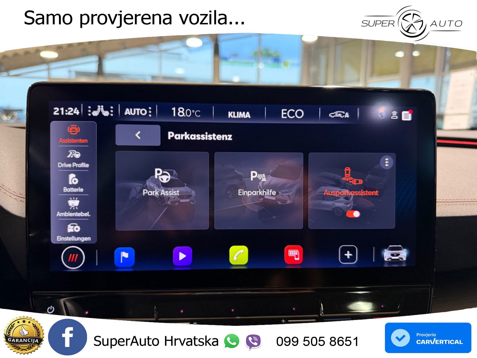 Cupra Formentor 1.4 TSI (245 KS) e-Hybrid DSG VZ LED+GR SJED+ACC