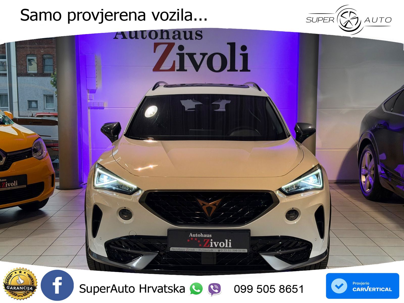 Cupra Formentor 1.4 TSI (245 KS) e-Hybrid DSG VZ LED+GR SJED+ACC