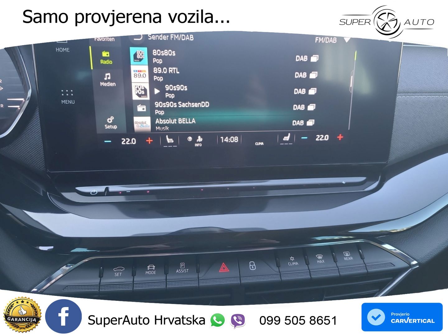 Škoda Octavia Combi 2.0 TDI (150 KS) DSG MATRIX+GR SJED+KAM