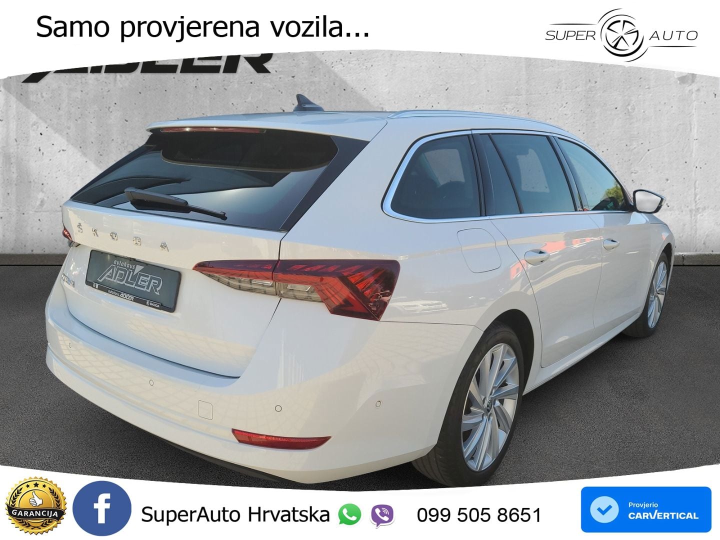 Škoda Octavia Combi 2.0 TDI (150 KS) DSG MATRIX+GR SJED+KAM