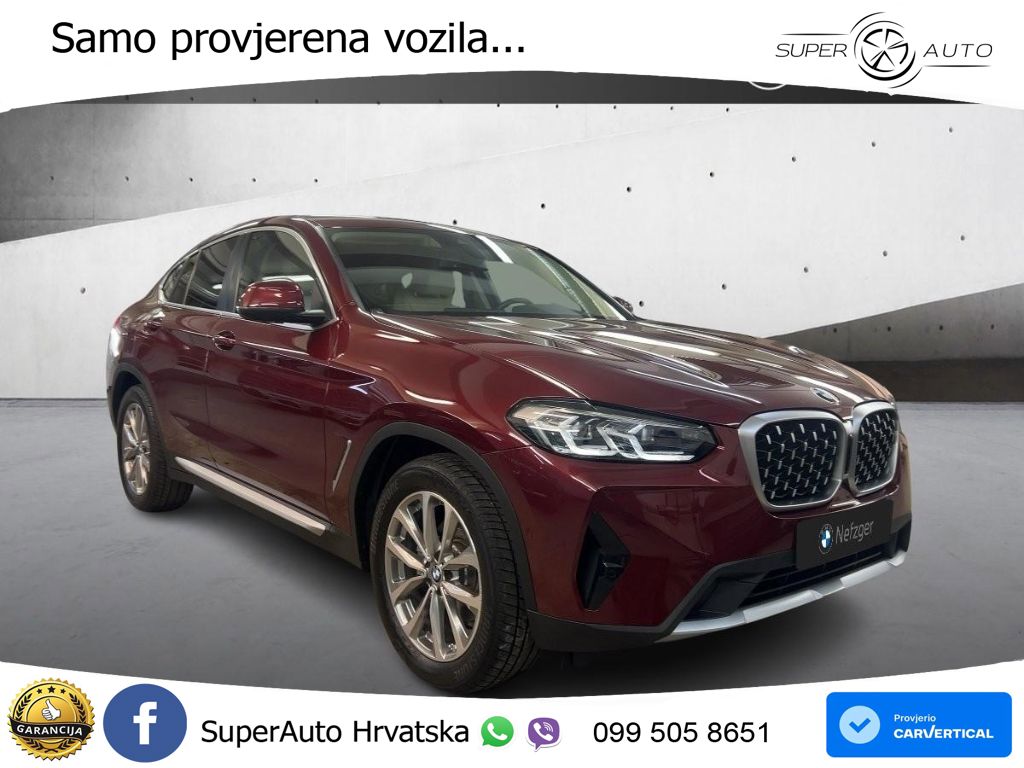 BMW X4 20i (184 KS) xDrive Steptronic LED+GR SJED+ACC