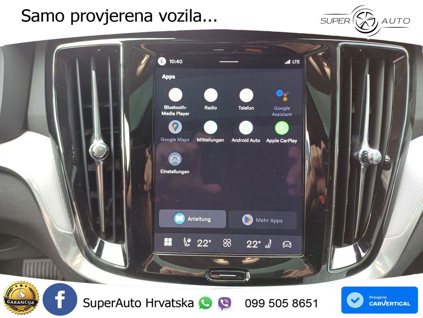 Volvo V60 2.0 B4 Benzin DCT ACC+HEAD+4xGR SJED+360+PANO