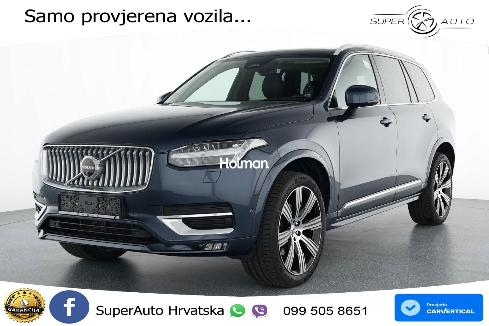 Volvo XC90 2.0 B5 Diesel AWD Automatic ACC+GR SJED+360+PANO
