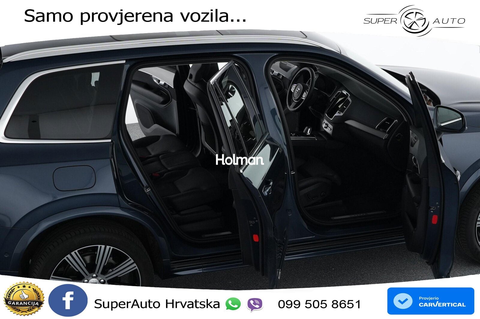 Volvo XC90 2.0 B5 Diesel AWD Automatic ACC+GR SJED+360+PANO