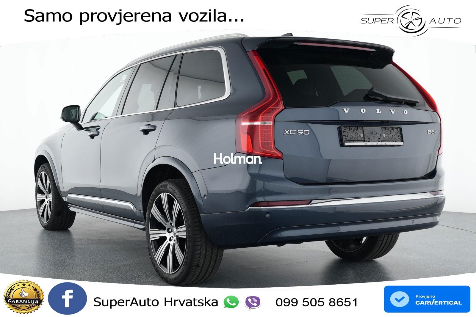 Volvo XC90 2.0 B5 Diesel AWD Automatic ACC+GR SJED+360+PANO