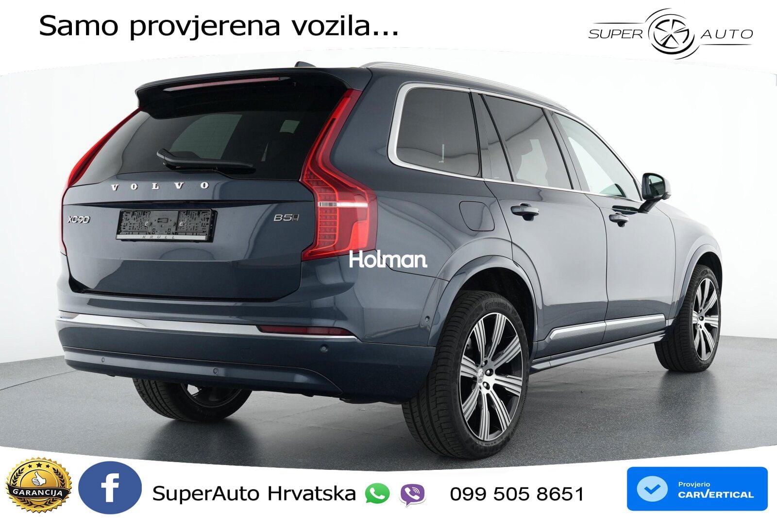 Volvo XC90 2.0 B5 Diesel AWD Automatic ACC+GR SJED+360+PANO