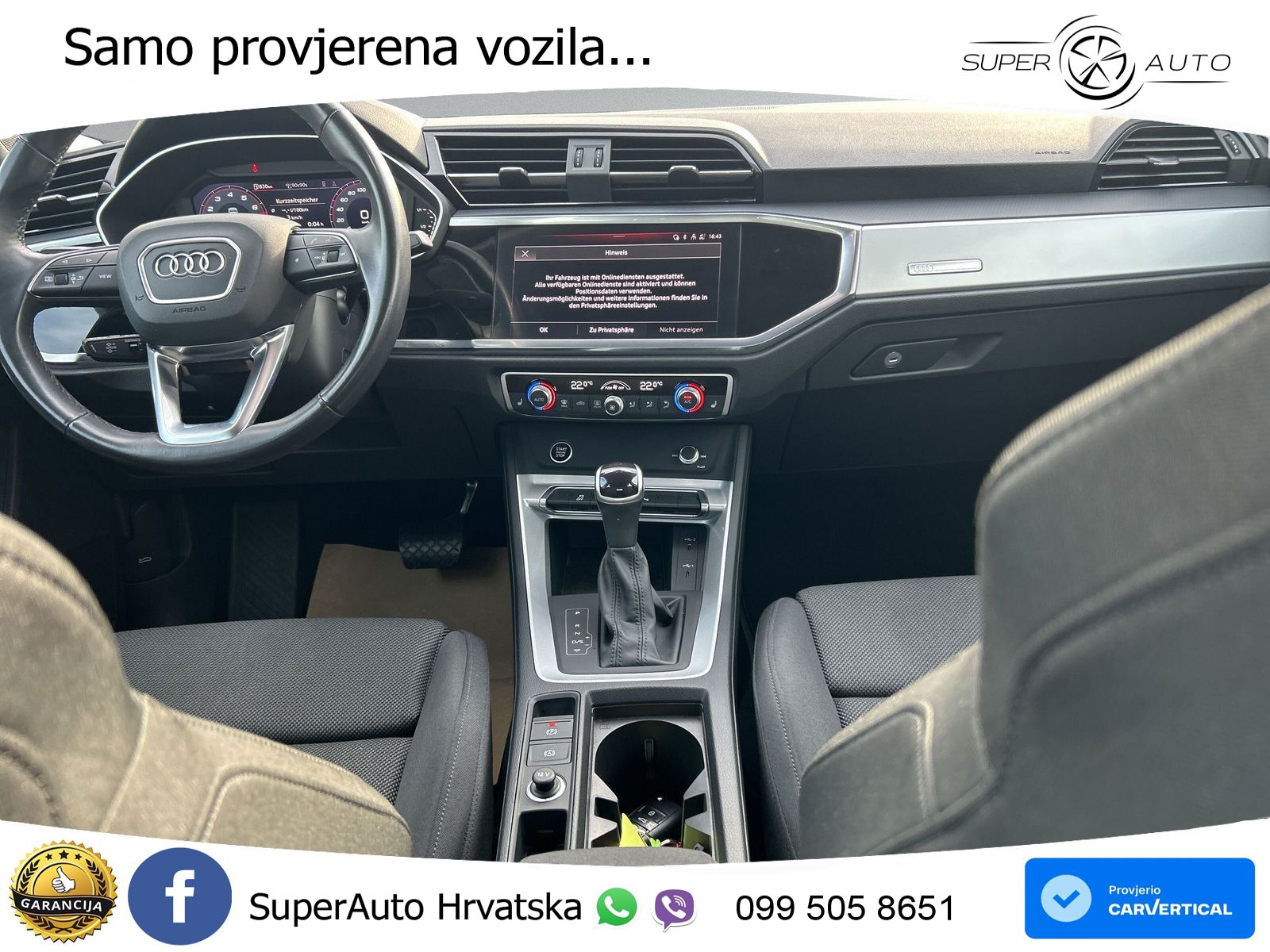 Audi Q3 35 TFSI (150 KS) S tronic advanced LED+GR SJED+ACC