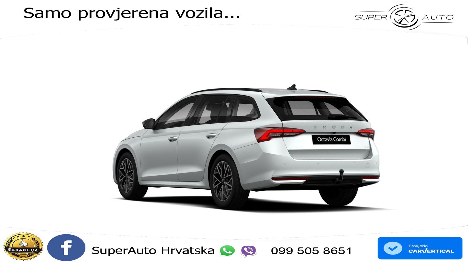 Škoda Octavia Combi 2.0 TSI (204 KS) 4x4 DSG Selection LED+GR SJED+ACC
