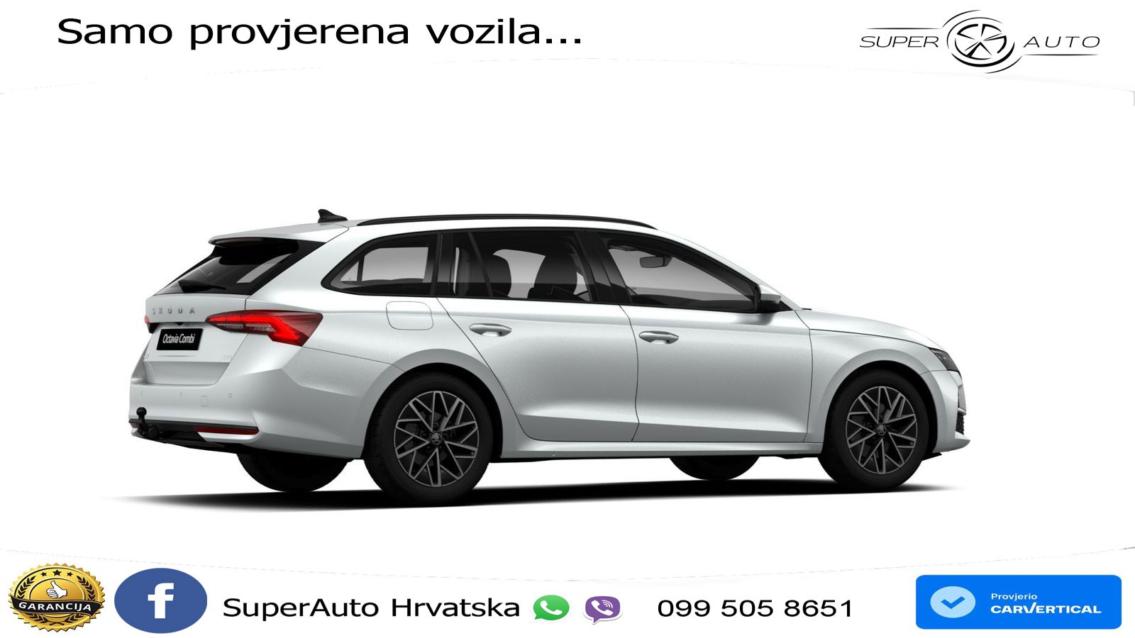 Škoda Octavia Combi 2.0 TSI (204 KS) 4x4 DSG Selection LED+GR SJED+ACC