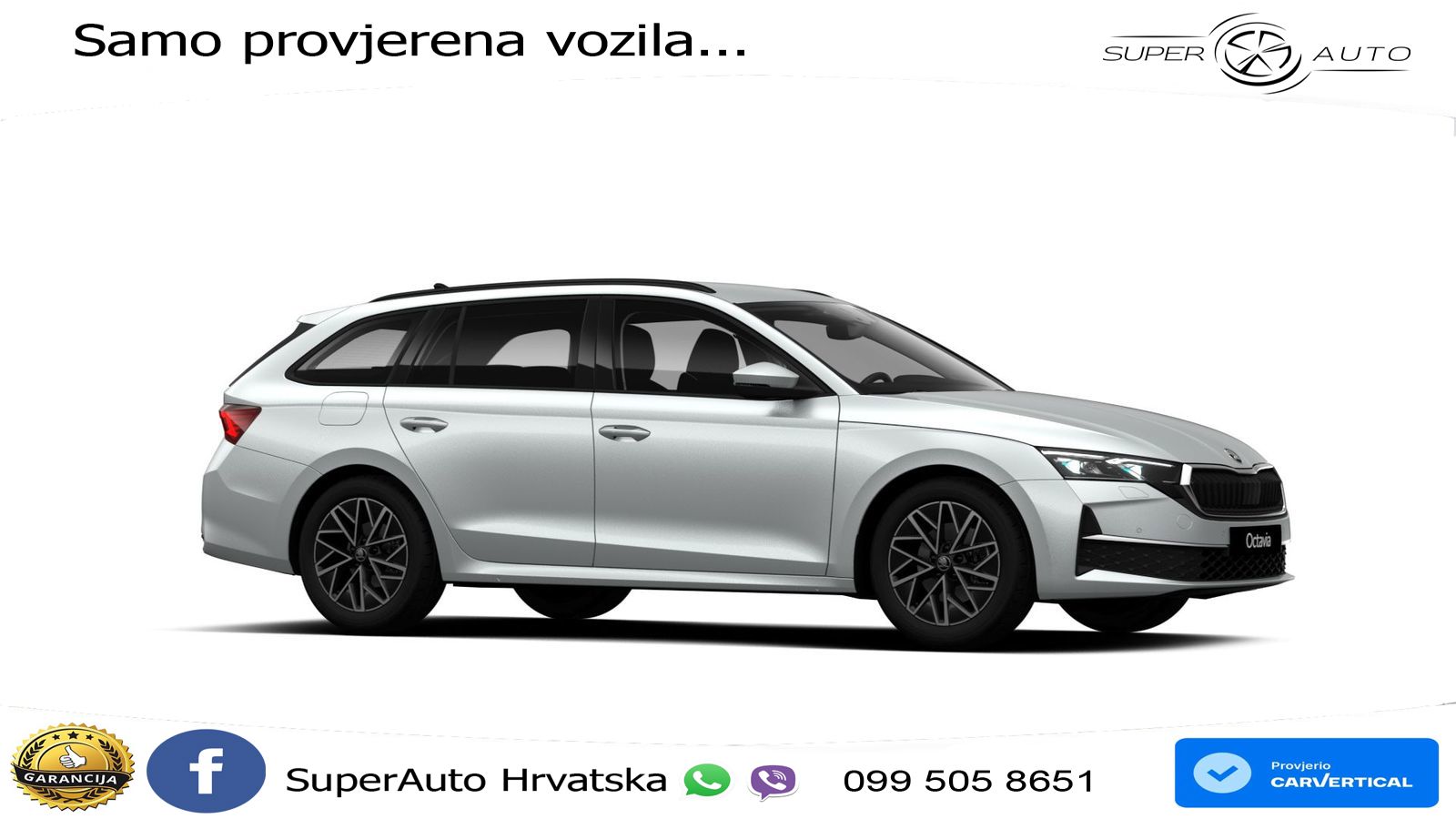 Škoda Octavia Combi 2.0 TSI (204 KS) 4x4 DSG Selection LED+GR SJED+ACC