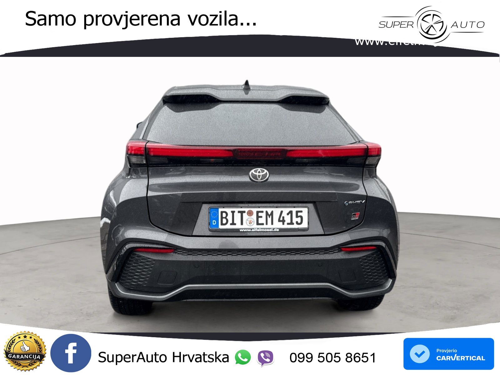Toyota C-HR 2.0 (223 KS) PHEV e-CVT GR Sport LED+GR SJED+ACC