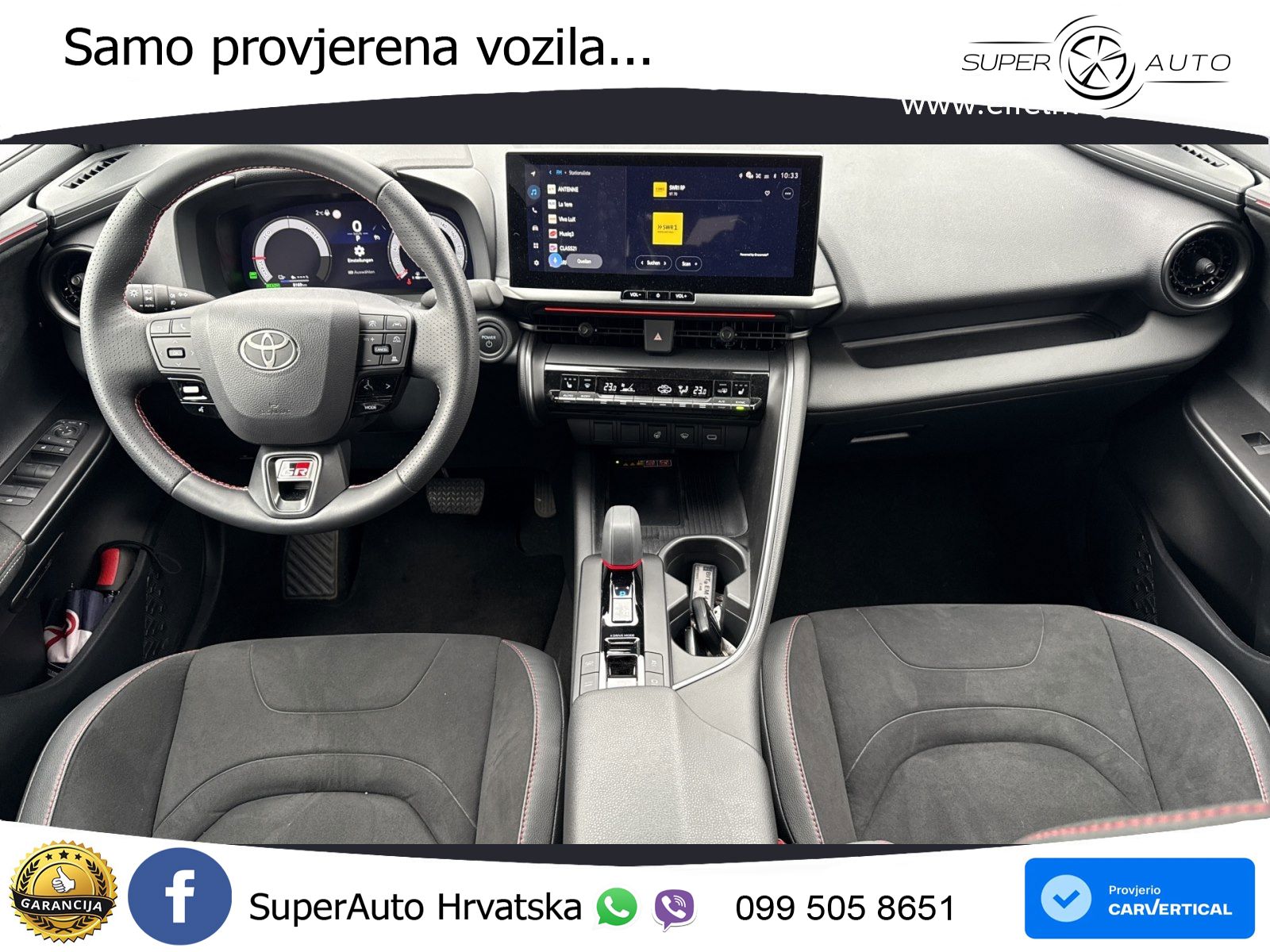 Toyota C-HR 2.0 (223 KS) PHEV e-CVT GR Sport LED+GR SJED+ACC