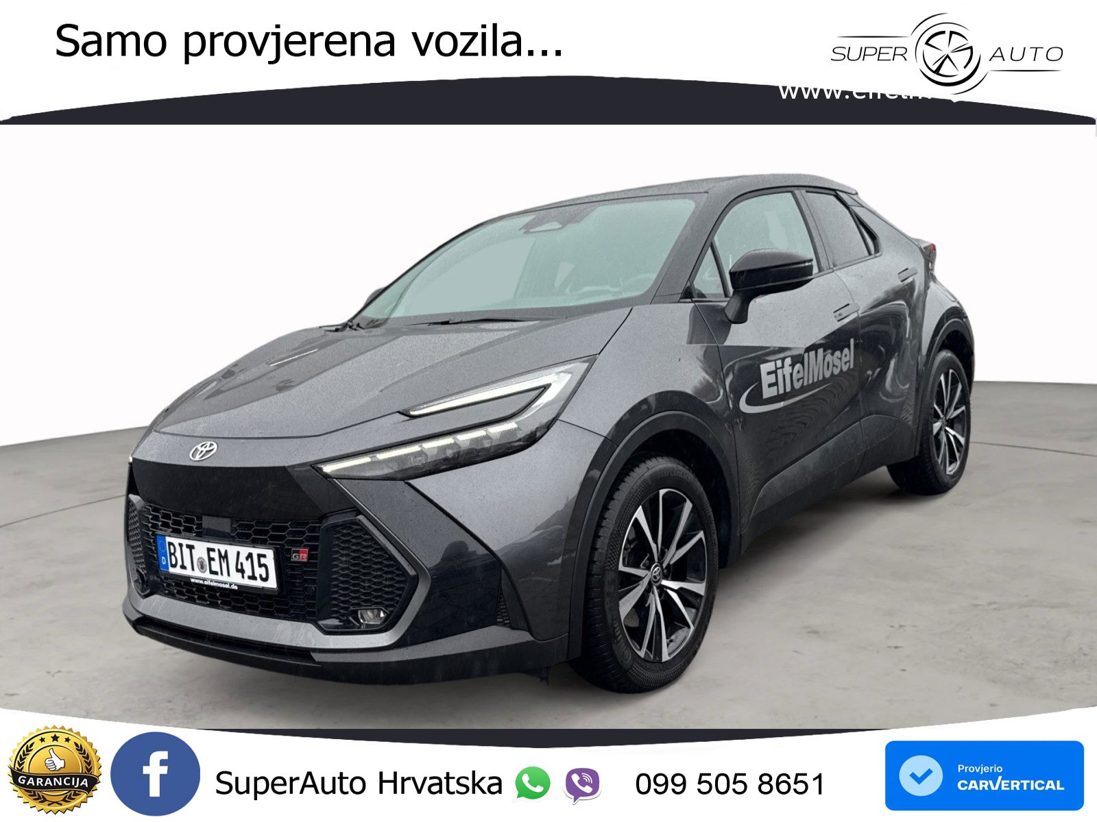 Toyota C-HR 2.0 (223 KS) PHEV e-CVT GR Sport LED+GR SJED+ACC