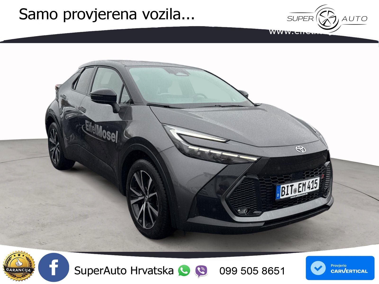 Toyota C-HR 2.0 (223 KS) PHEV e-CVT GR Sport LED+GR SJED+ACC
