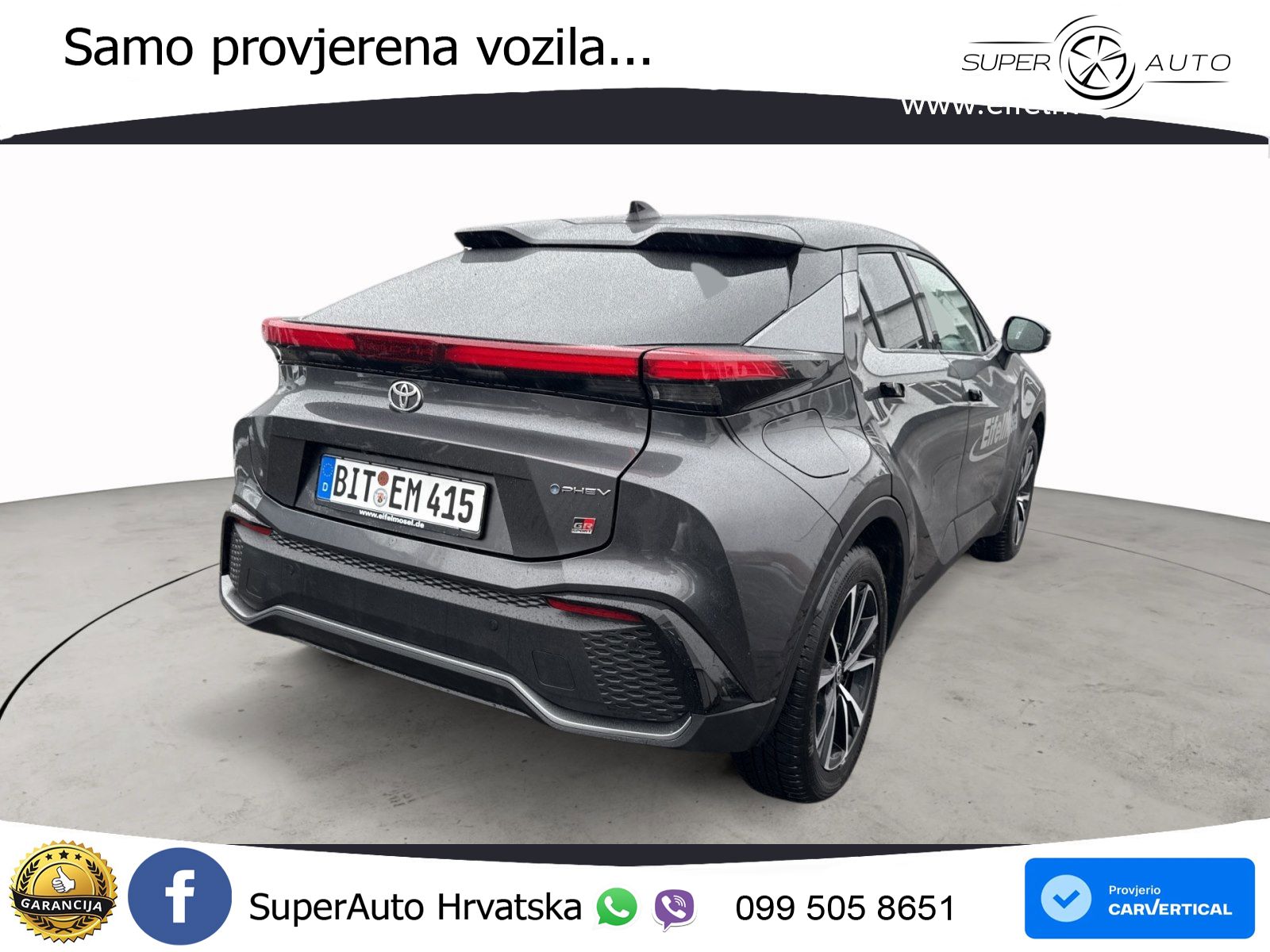Toyota C-HR 2.0 (223 KS) PHEV e-CVT GR Sport LED+GR SJED+ACC
