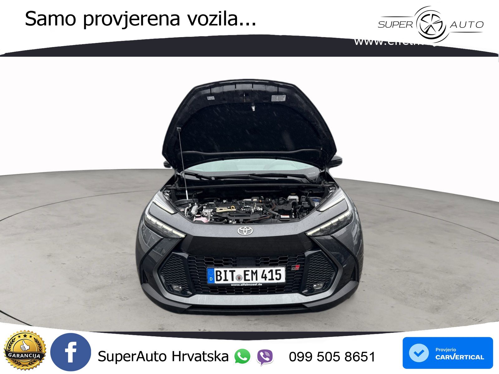 Toyota C-HR 2.0 (223 KS) PHEV e-CVT GR Sport LED+GR SJED+ACC