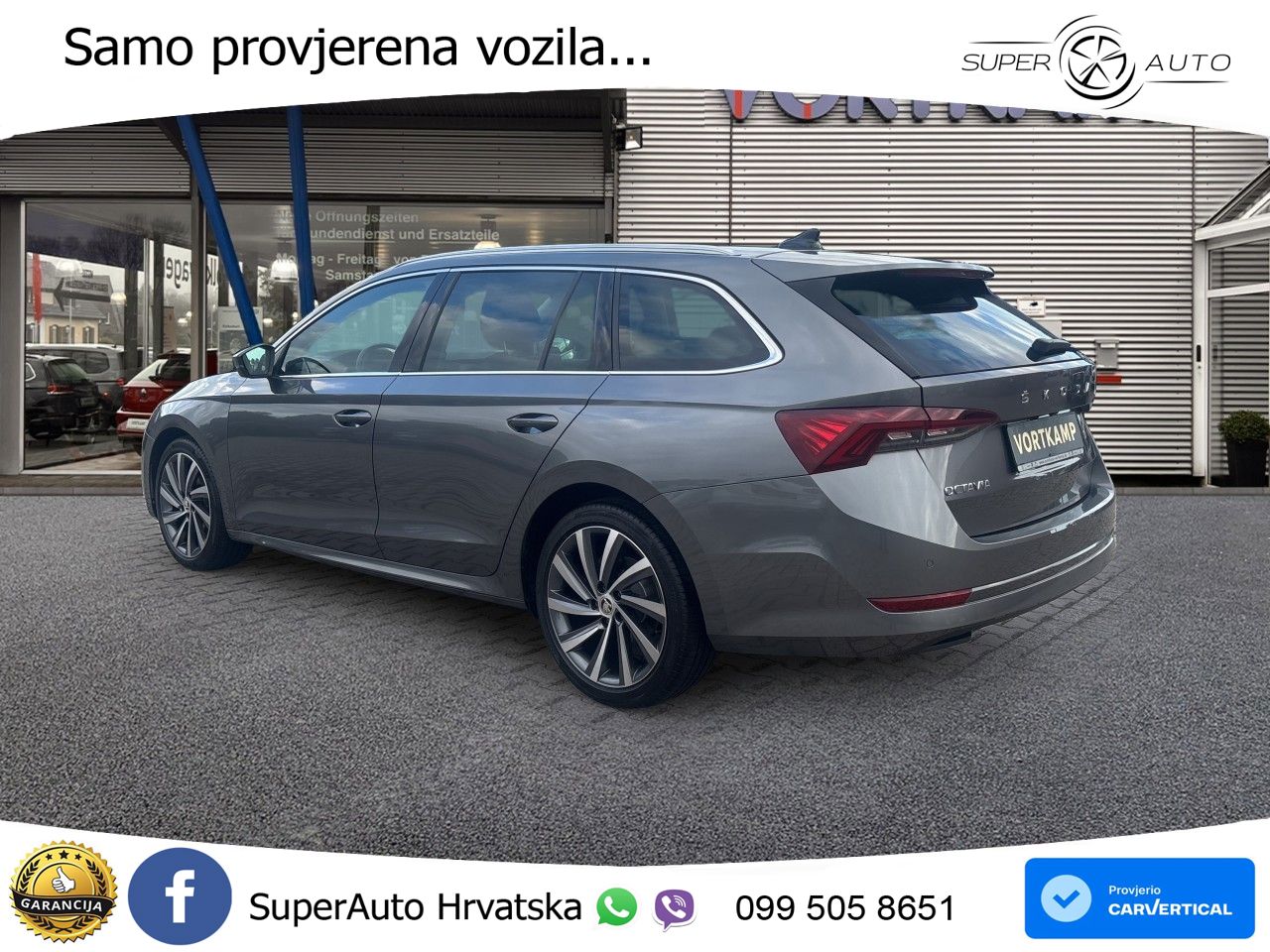 Škoda Octavia Combi 2.0 TDI (150 KS) DSG LED+GR SJED+ACC