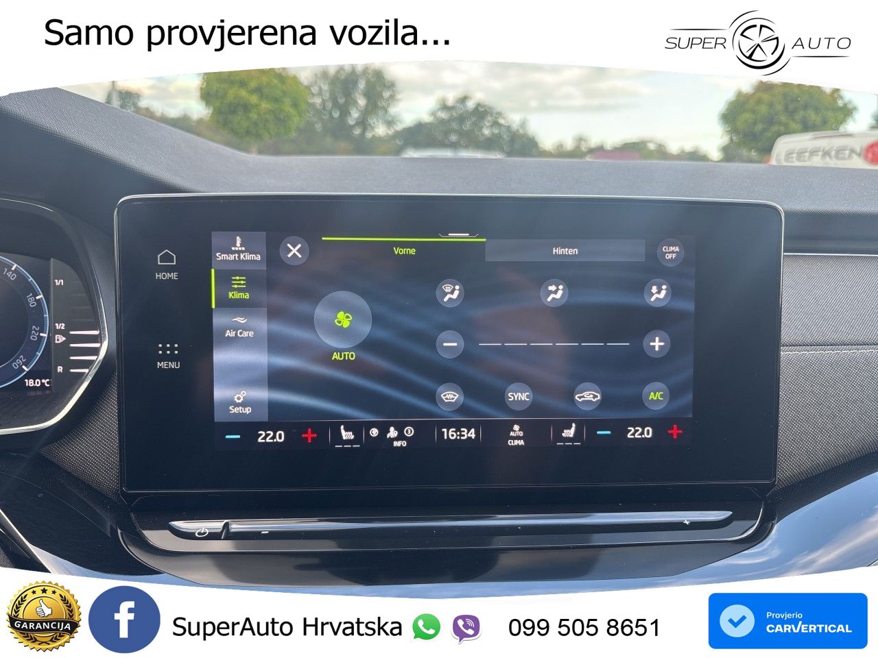 Škoda Octavia Combi 2.0 TDI (150 KS) DSG LED+GR SJED+ACC
