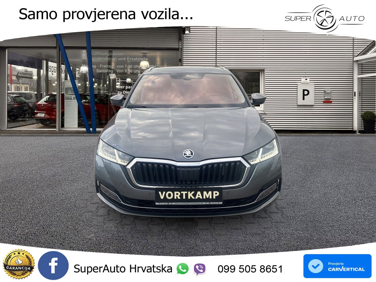 Škoda Octavia Combi 2.0 TDI (150 KS) DSG LED+GR SJED+ACC