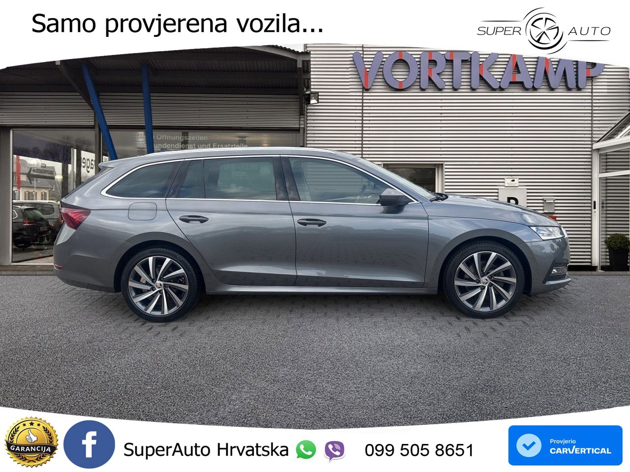 Škoda Octavia Combi 2.0 TDI (150 KS) DSG LED+GR SJED+ACC