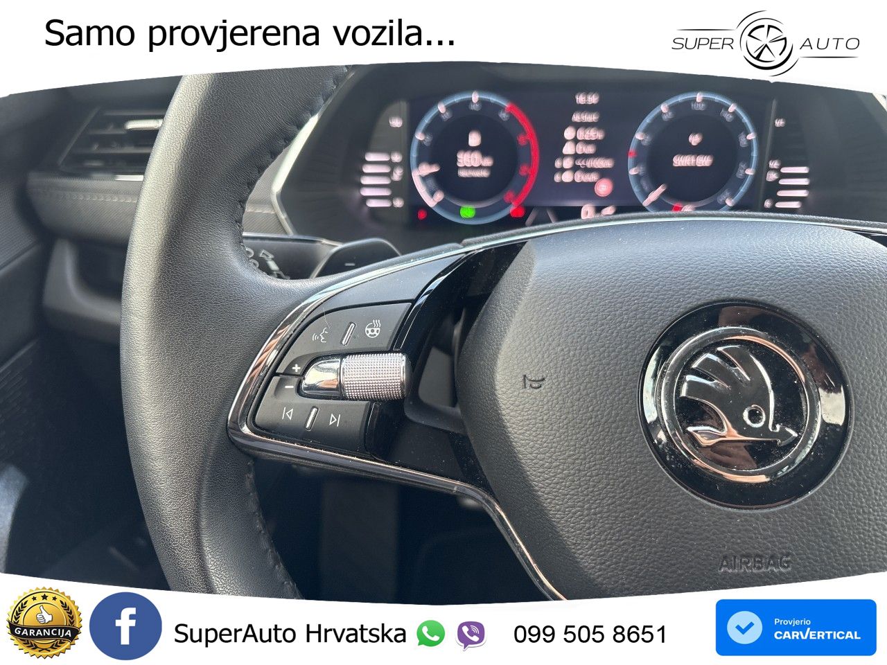 Škoda Octavia Combi 2.0 TDI (150 KS) DSG LED+GR SJED+ACC