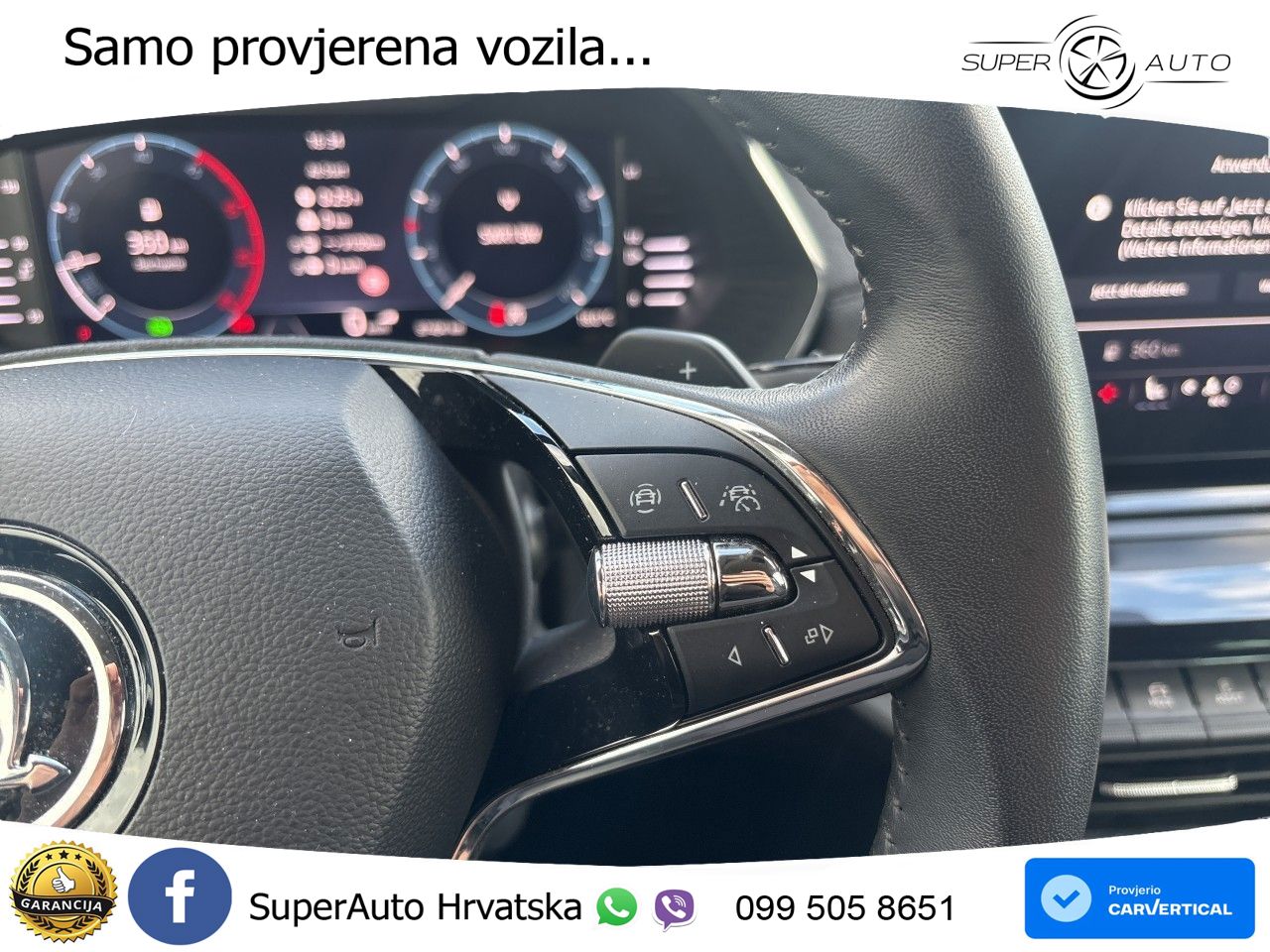 Škoda Octavia Combi 2.0 TDI (150 KS) DSG LED+GR SJED+ACC