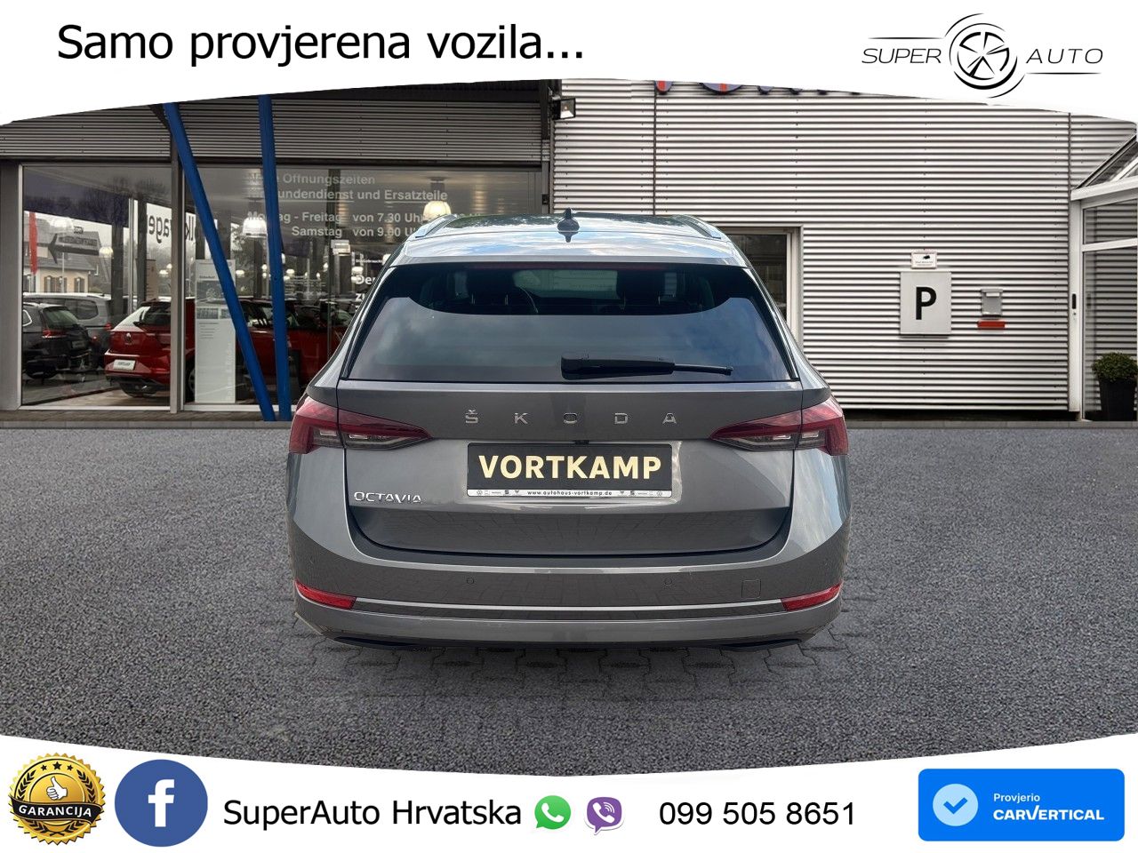 Škoda Octavia Combi 2.0 TDI (150 KS) DSG LED+GR SJED+ACC