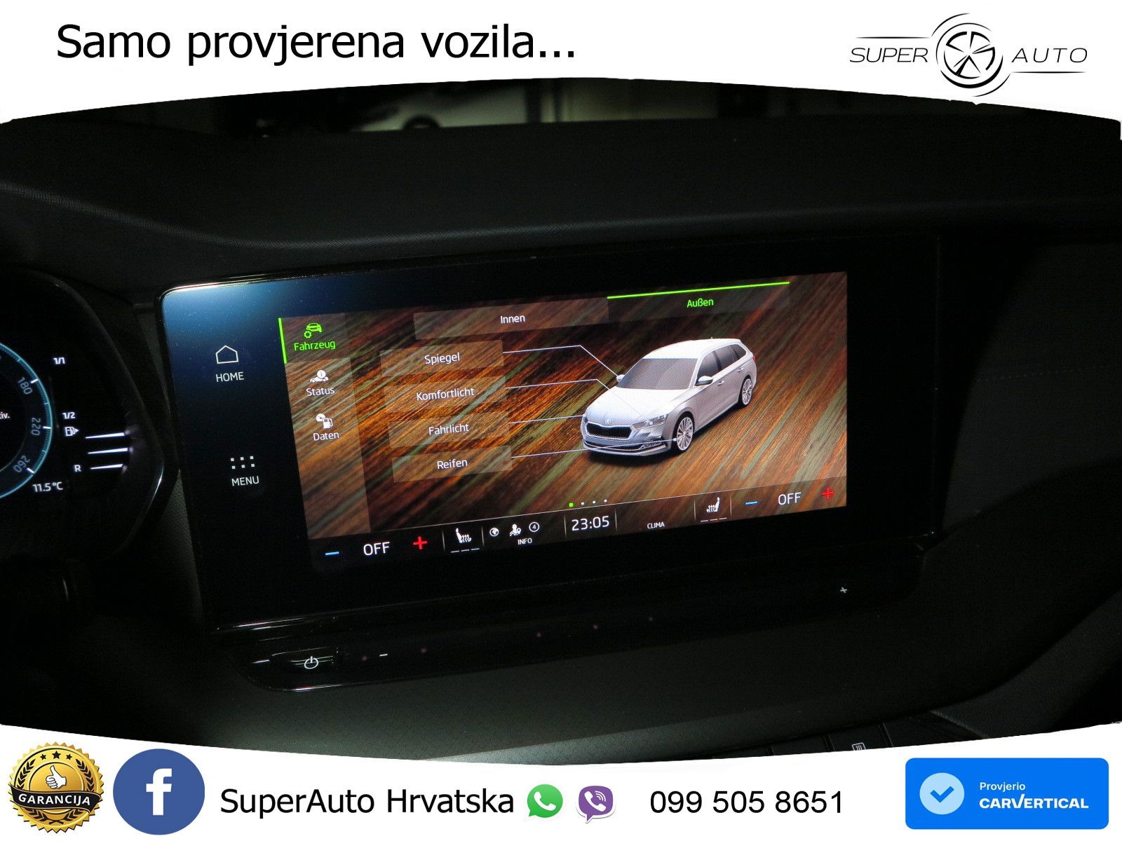 Škoda Octavia Combi 2.0 TDI (150 KS) DSG LED+GR SJED+ACC