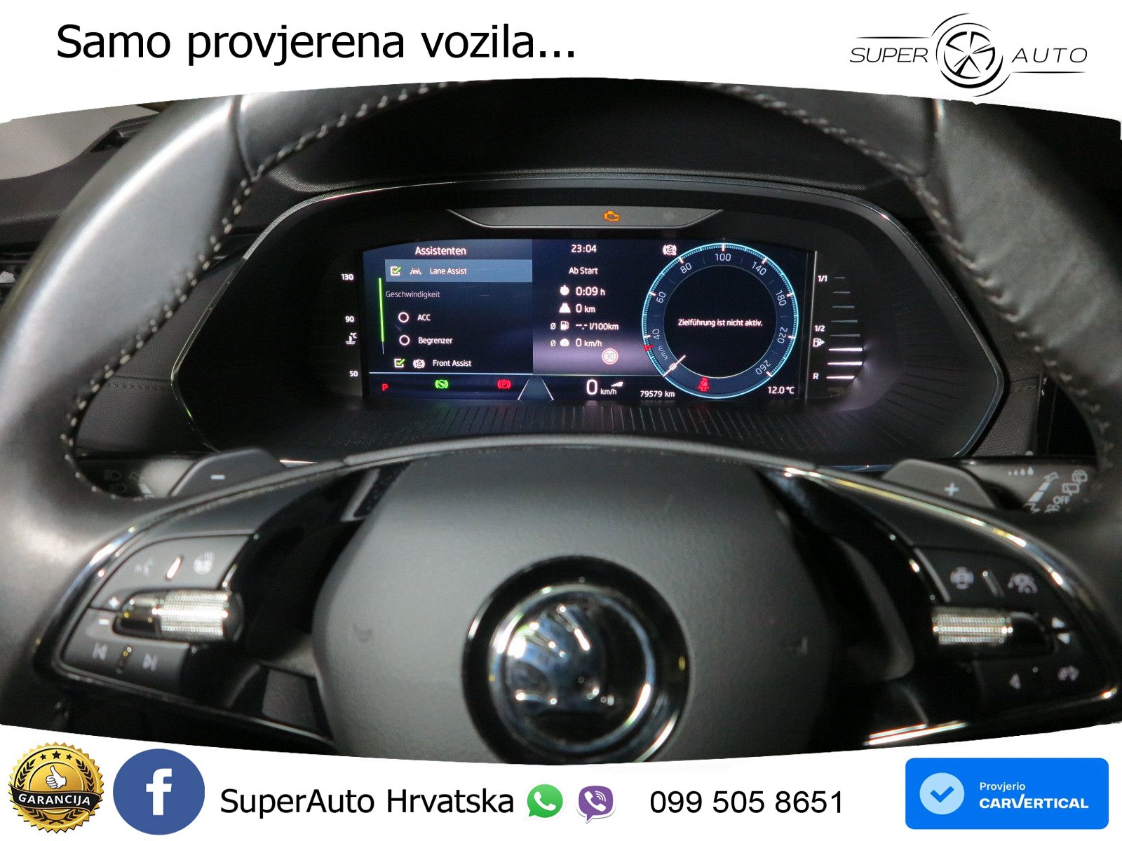 Škoda Octavia Combi 2.0 TDI (150 KS) DSG LED+GR SJED+ACC