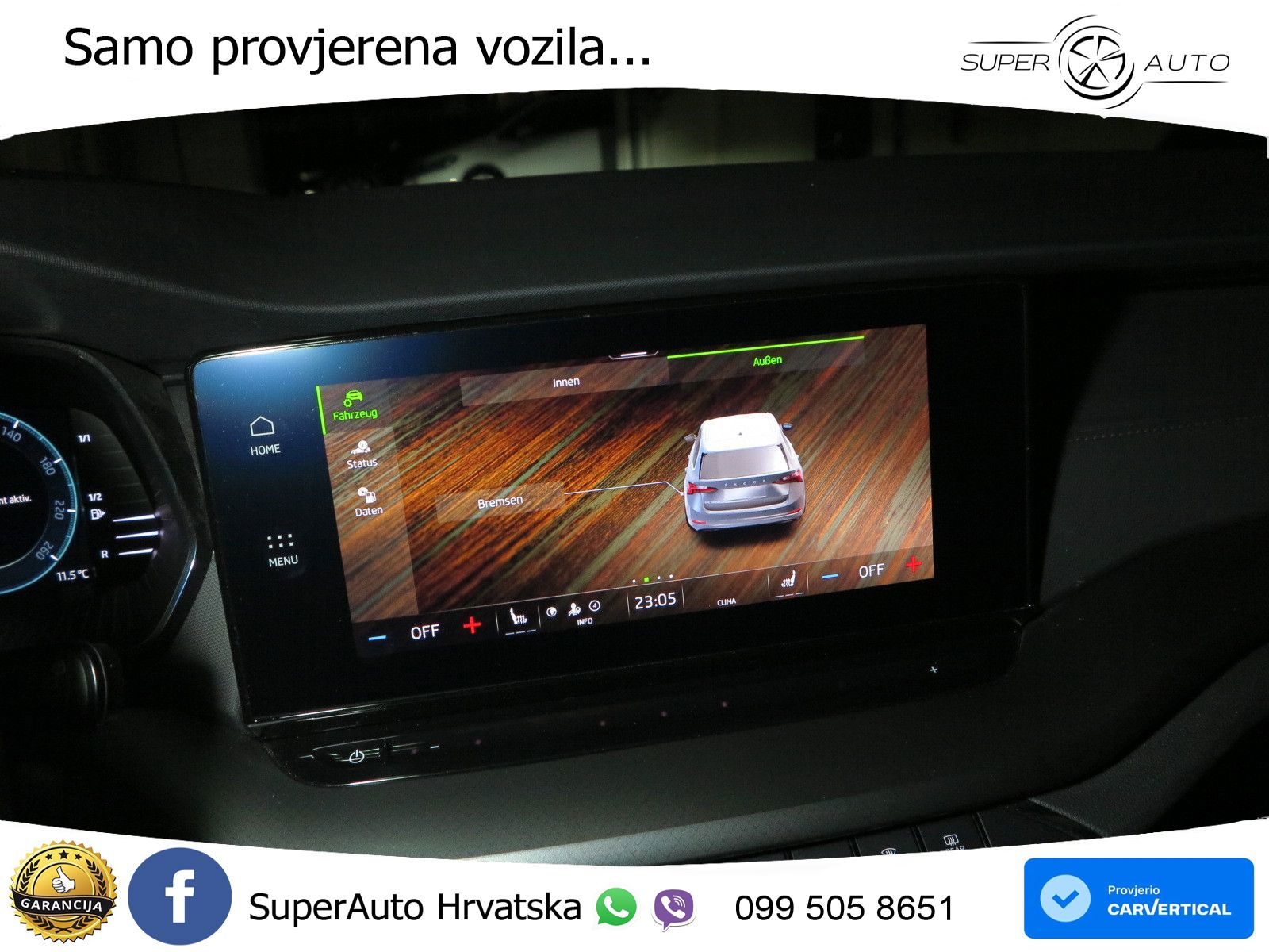 Škoda Octavia Combi 2.0 TDI (150 KS) DSG LED+GR SJED+ACC