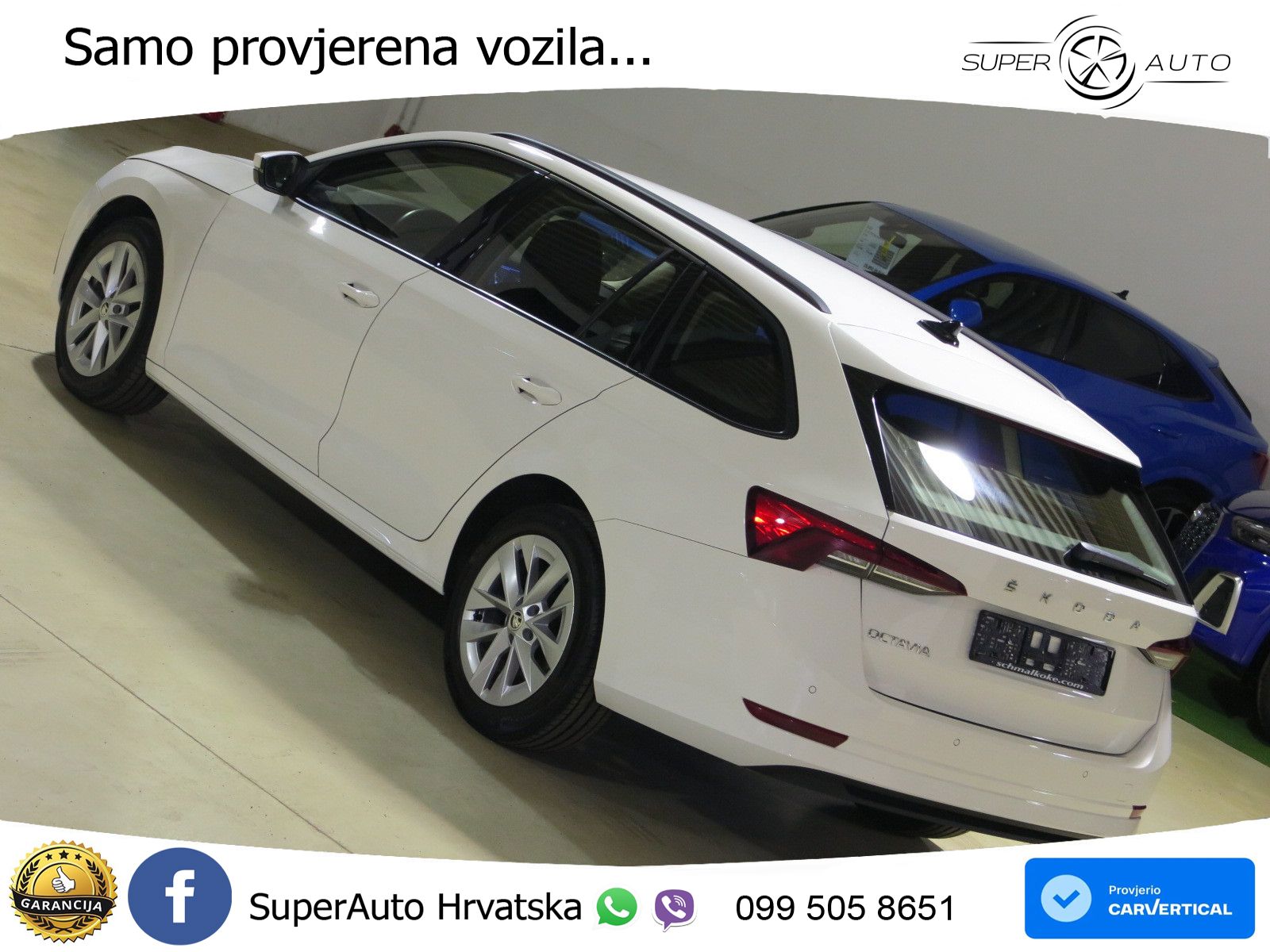 Škoda Octavia Combi 2.0 TDI (150 KS) DSG LED+GR SJED+ACC