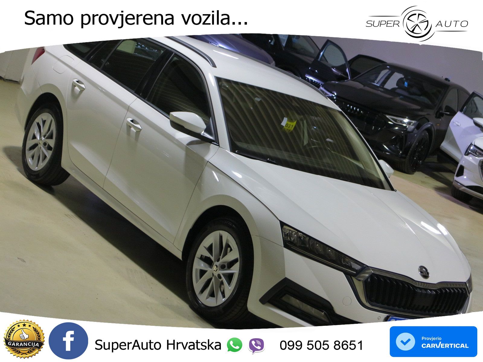 Škoda Octavia Combi 2.0 TDI (150 KS) DSG LED+GR SJED+ACC