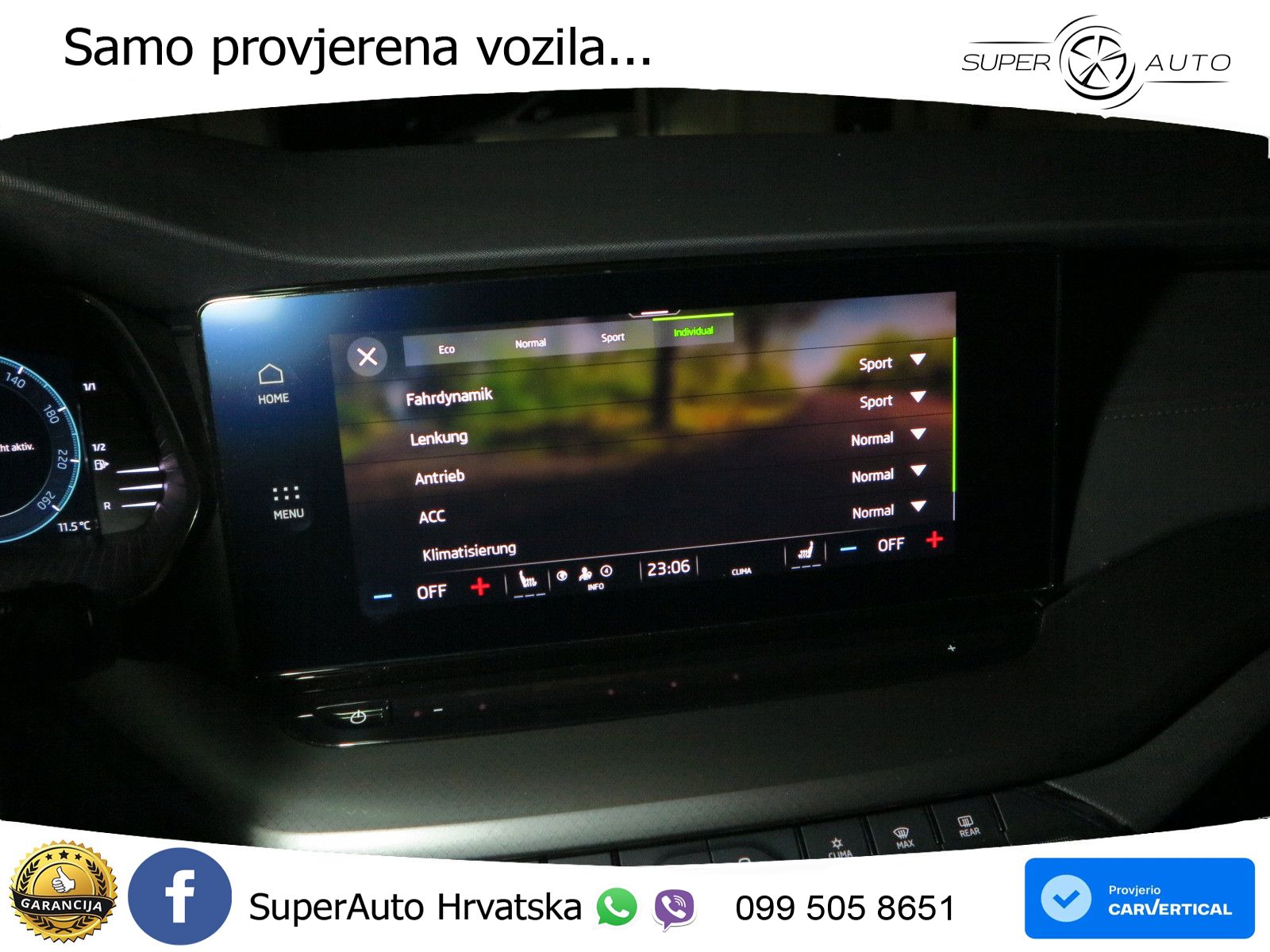 Škoda Octavia Combi 2.0 TDI (150 KS) DSG LED+GR SJED+ACC