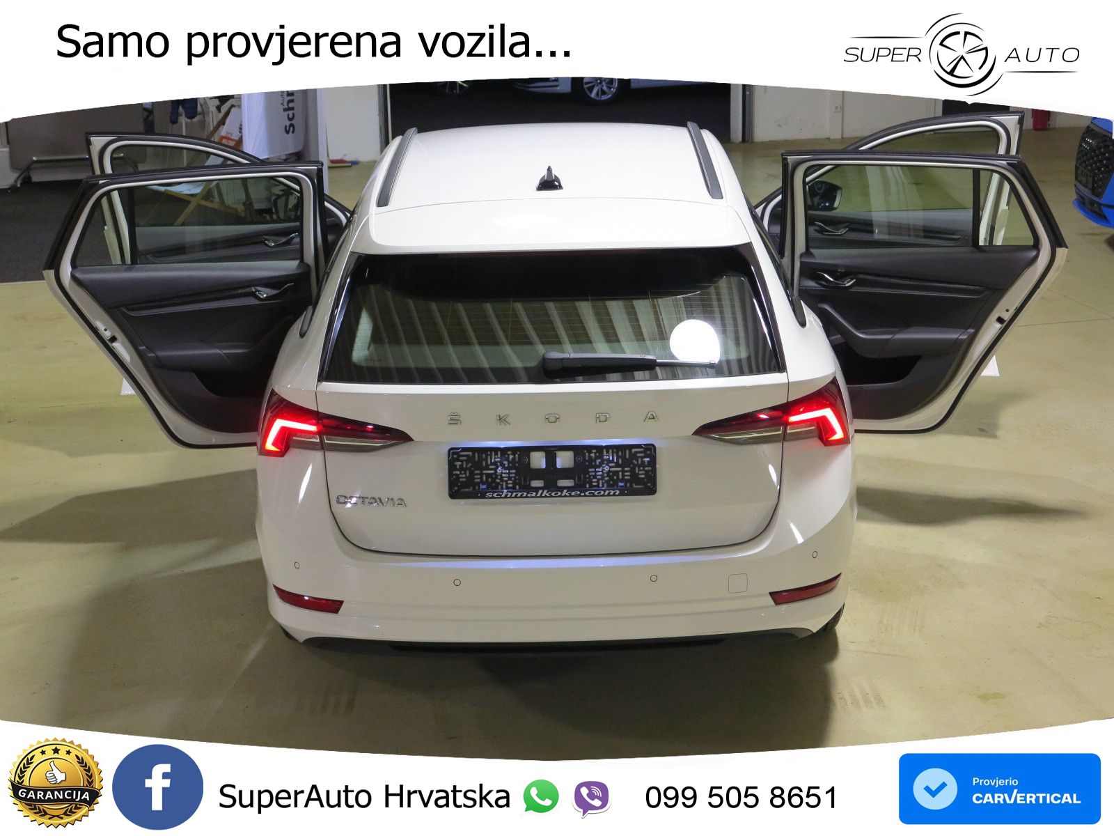 Škoda Octavia Combi 2.0 TDI (150 KS) DSG LED+GR SJED+ACC