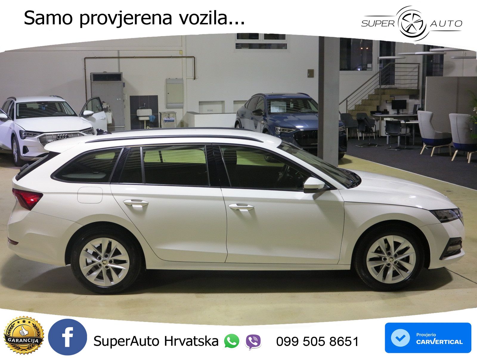 Škoda Octavia Combi 2.0 TDI (150 KS) DSG LED+GR SJED+ACC