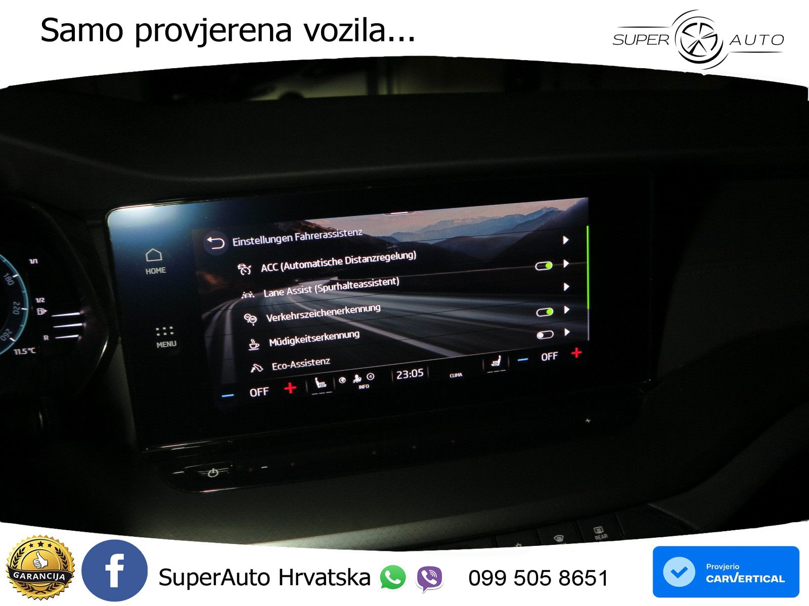Škoda Octavia Combi 2.0 TDI (150 KS) DSG LED+GR SJED+ACC