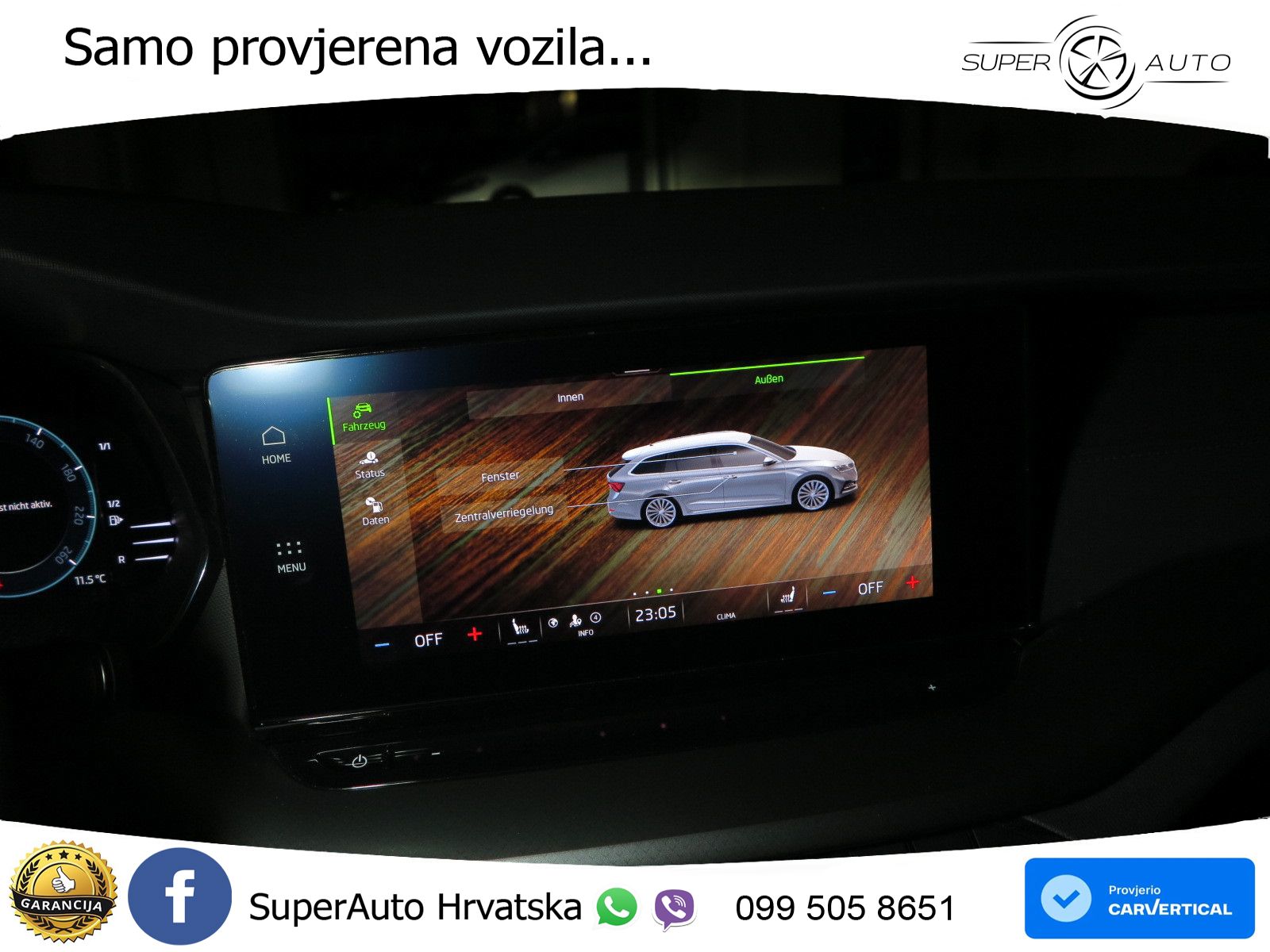 Škoda Octavia Combi 2.0 TDI (150 KS) DSG LED+GR SJED+ACC
