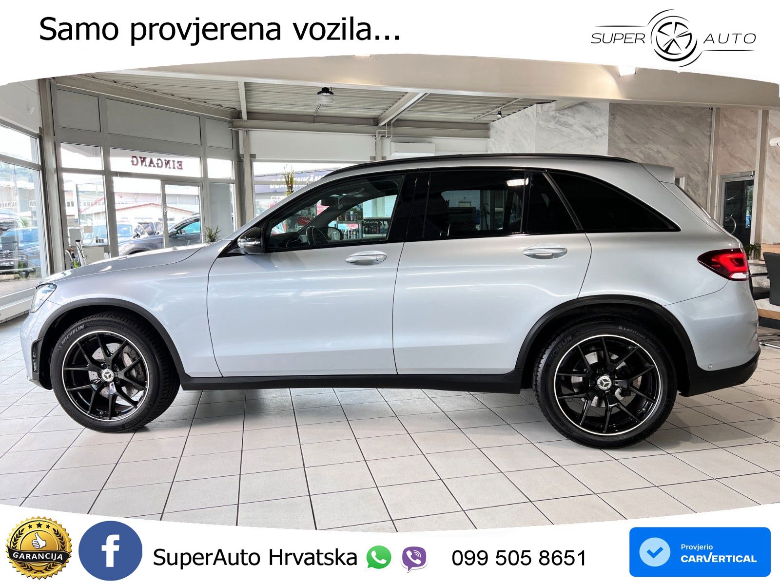 Mercedes GLC 300d (245 KS) 4MATIC G-TRONIC AMG LED+GR SJED+ACC
