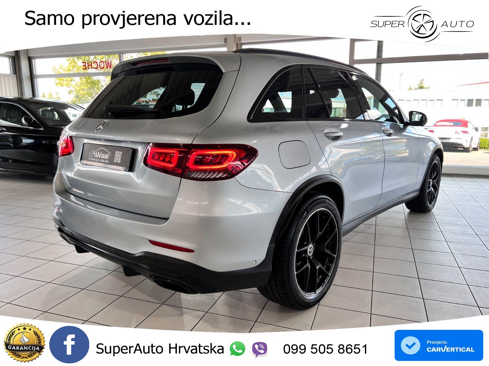 Mercedes GLC 300d (245 KS) 4MATIC G-TRONIC AMG LED+GR SJED+ACC