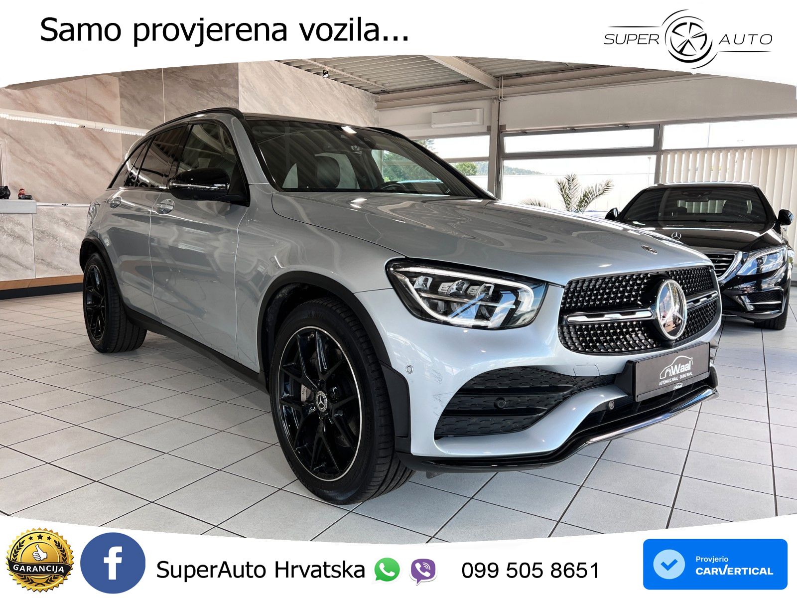 Mercedes GLC 300d (245 KS) 4MATIC G-TRONIC AMG LED+GR SJED+ACC