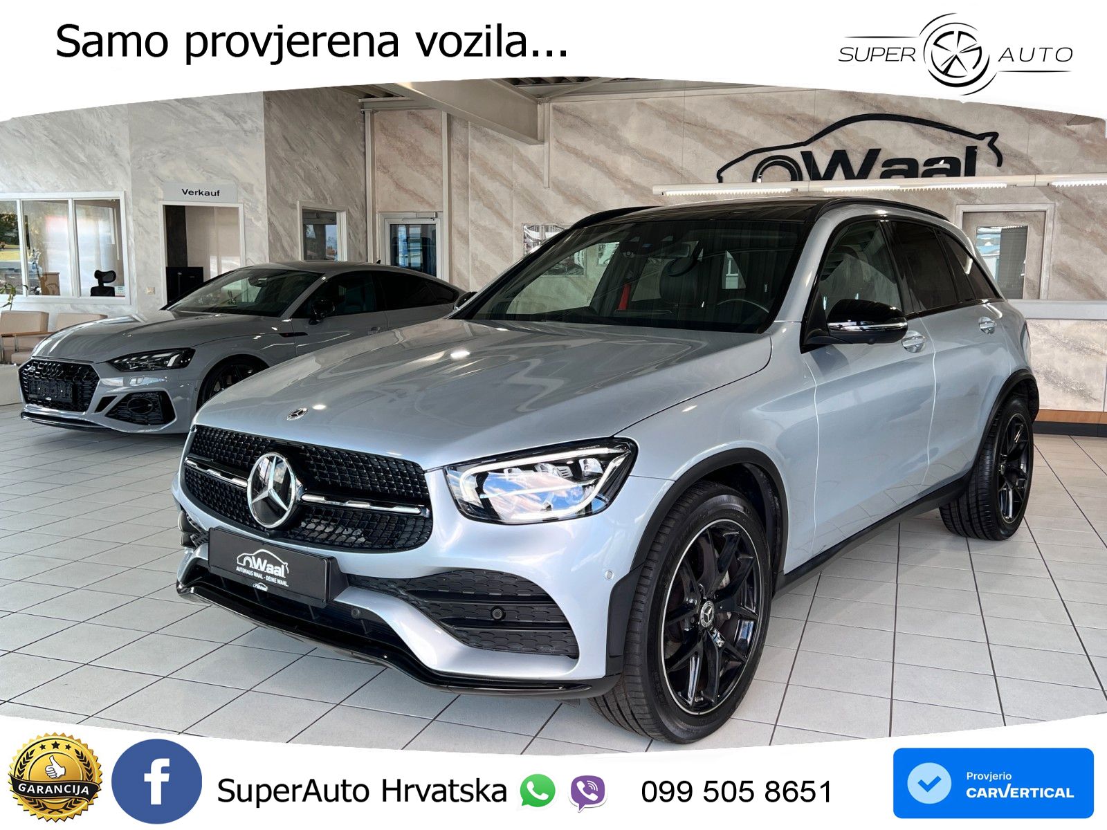 Mercedes GLC 300d (245 KS) 4MATIC G-TRONIC AMG LED+GR SJED+ACC