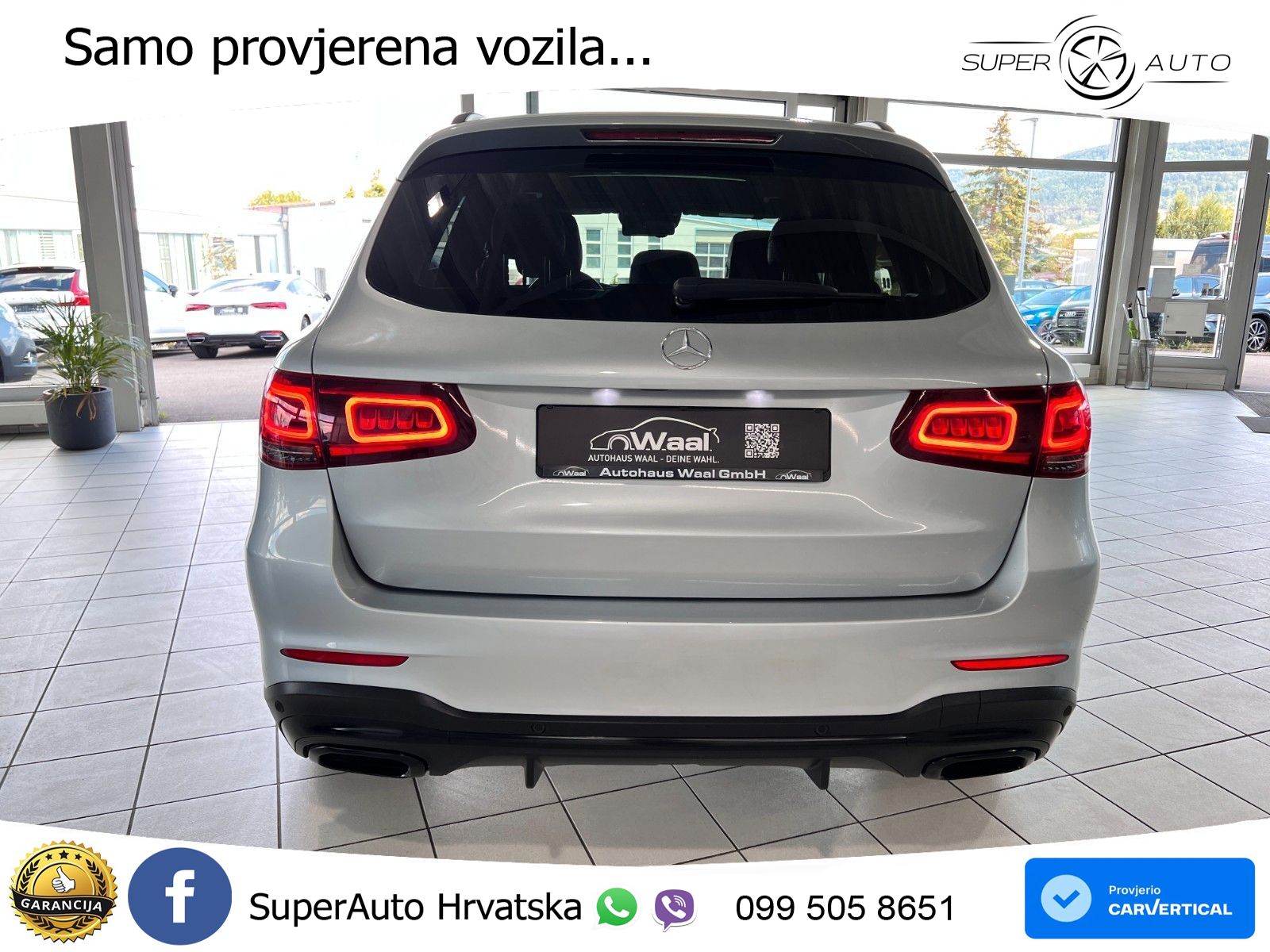 Mercedes GLC 300d (245 KS) 4MATIC G-TRONIC AMG LED+GR SJED+ACC
