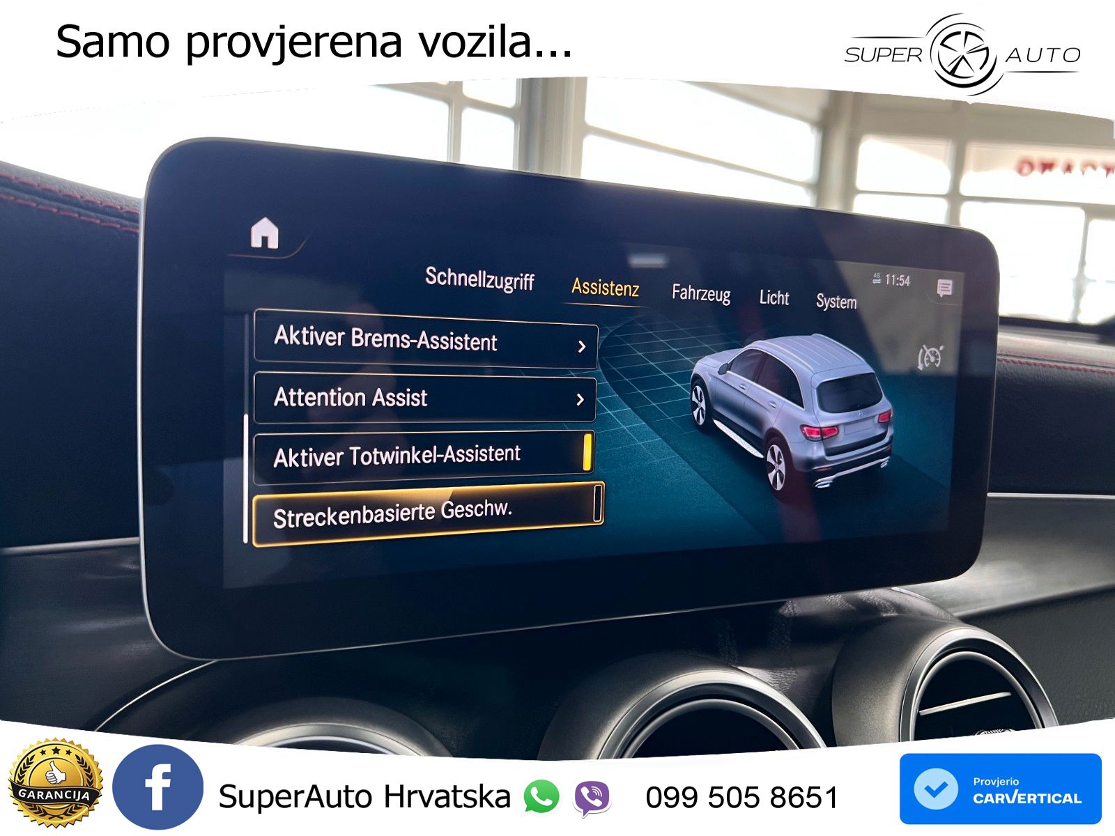 Mercedes GLC 300d (245 KS) 4MATIC G-TRONIC AMG LED+GR SJED+ACC