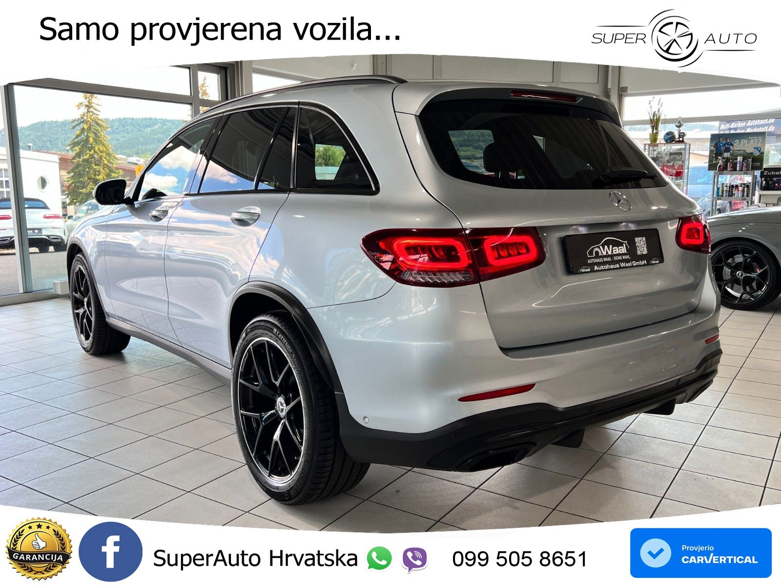 Mercedes GLC 300d (245 KS) 4MATIC G-TRONIC AMG LED+GR SJED+ACC