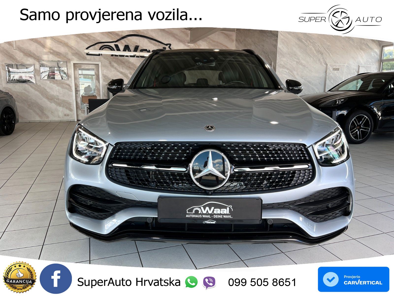 Mercedes GLC 300d (245 KS) 4MATIC G-TRONIC AMG LED+GR SJED+ACC