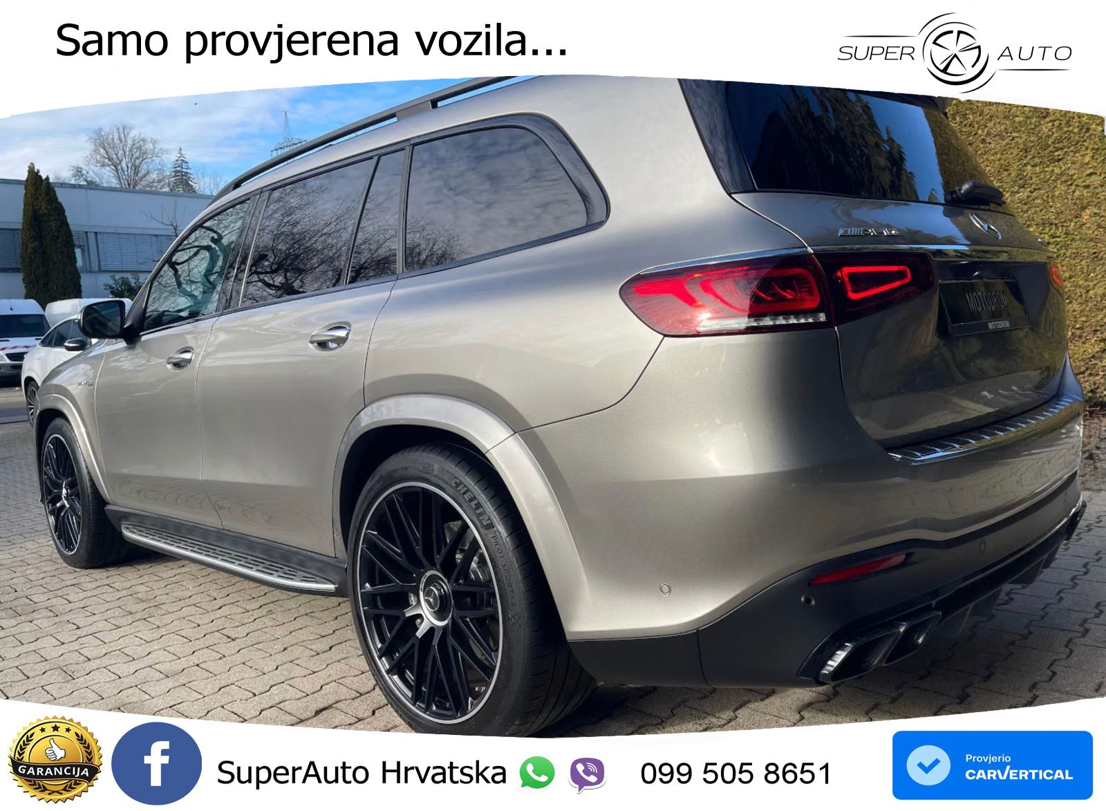Mercedes-Benz GLS AMG GLS 63 V8 EQ Boost 4MATIC+ TCT ACC+HEAD+4xGR SJED+360+PANO