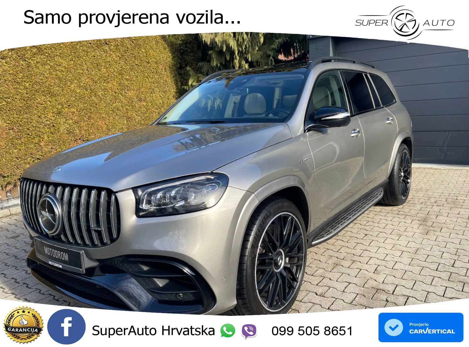 Mercedes-Benz GLS AMG GLS 63 V8 EQ Boost 4MATIC+ TCT ACC+HEAD+4xGR SJED+360+PANO