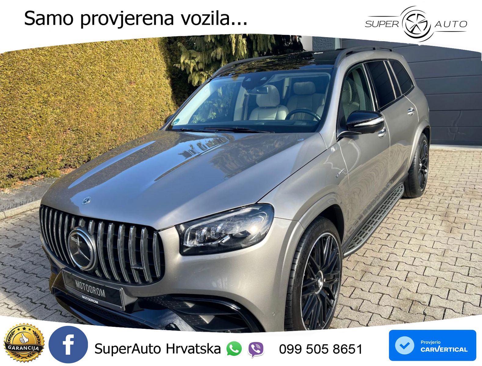 Mercedes-Benz GLS AMG GLS 63 V8 EQ Boost 4MATIC+ TCT ACC+HEAD+4xGR SJED+360+PANO